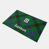Clan Davidson Tartan Deurmat (Schuin)