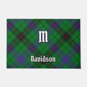 Clan Davidson Tartan Deurmat (Voorkant)