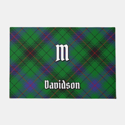 Clan Davidson Tartan Deurmat (Voorkant)
