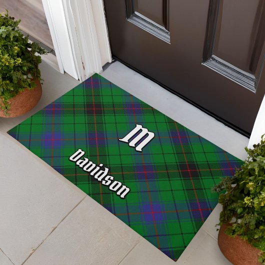Clan Davidson Tartan Deurmat