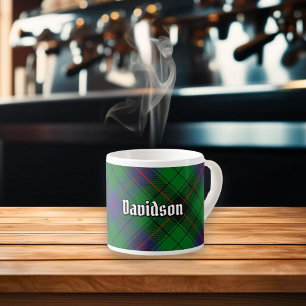 Clan Davidson Tartan Espresso Kop