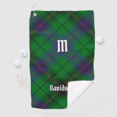 Clan Davidson Tartan Golfhanddoek (Insitu)