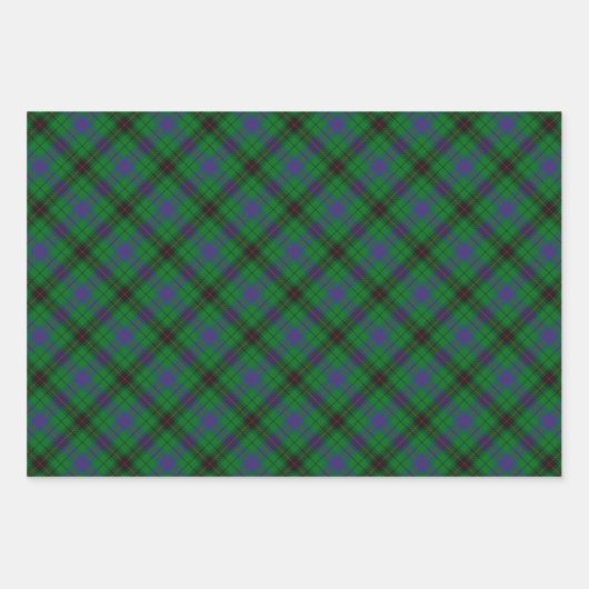 Clan Davidson Tartan Inpakpapier Vel (Voorkant 2)