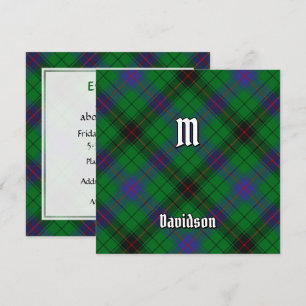 Clan Davidson Tartan Kaart
