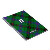 Clan Davidson Tartan Notitieboek (Rechterzijde)
