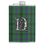 Clan Davidson Tartan Old Scotland Flask Heupfles (Voorkant)