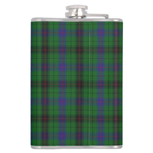 Clan Davidson Tartan Old Scotland Flask Heupfles (Achterkant)