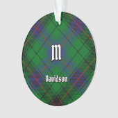 Clan Davidson Tartan Ornament (voorkant)
