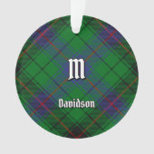 Clan Davidson Tartan Ornament (voorkant)