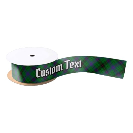 Clan Davidson Tartan Satijnen Lint (Spoel)