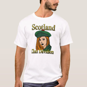 Clan Davidson Tartan Scotland Shirten T-shirt