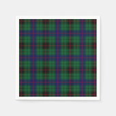 Clan Davidson Tartan Servetten (Voorkant)