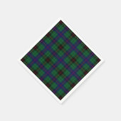 Clan Davidson Tartan Servetten (Hoek)