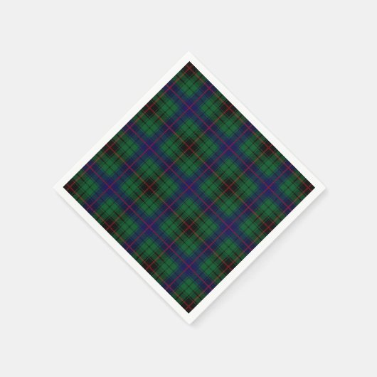 Clan Davidson Tartan Servetten (Hoek)