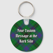 Clan Davidson Tartan Sleutelhanger (Achterkant)