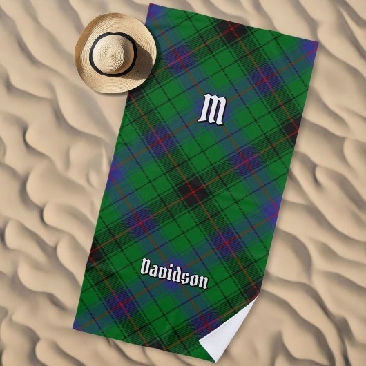 Clan Davidson Tartan Strandlaken