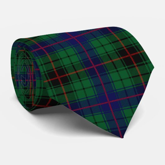 Clan Davidson Tartan Stropdas (Opgerold)