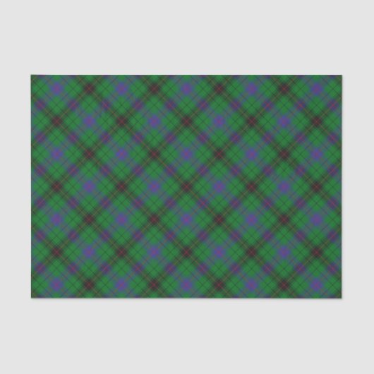 Clan Davidson Tartan Tissuepapier (Voorkant)