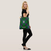 Clan Davidson Tartan Tote Bag (Op model)