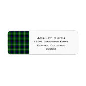 Clan Donald Macdonald Tartan Etiket (Voorkant)