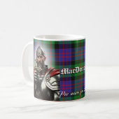 Clan Donald MacDonald Tartan Motto Koffiemok (Voorkant links)