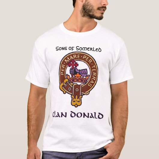 Clan Donald/ MacDonald van Glencoe T-shirt (Voorkant)