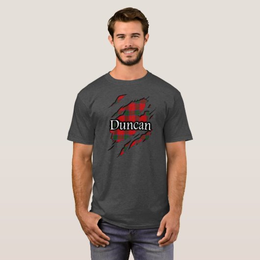 Clan Donnachaidh Duncan Tartan Spirit Shirt (Voorkant volledig)