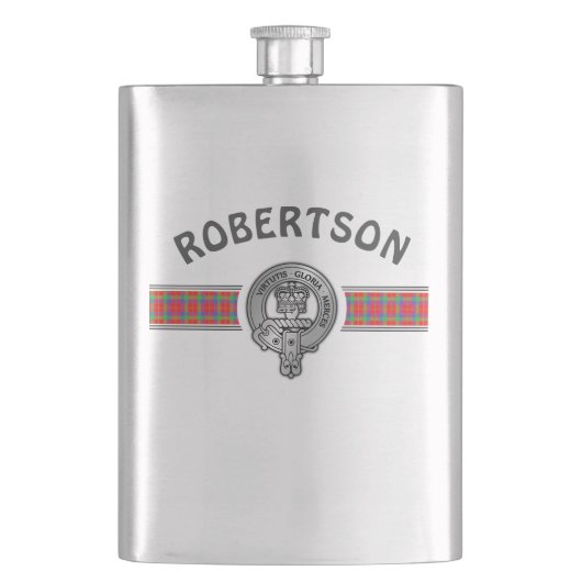 Clan Donnachaidh | Robertson (bewerken) Crest & Ta Flacon (Voorkant)
