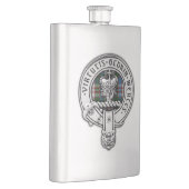 Clan Donnachaidh (Robertson) Crest & Dress Tartan Flacon (Rechts)
