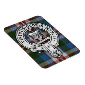 Clan Donnachaidh (Robertson) Crest & Dress Tartan Magneet (Rechterzijde)