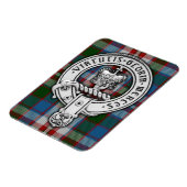 Clan Donnachaidh (Robertson) Crest & Dress Tartan Magneet (Linkerzijde)