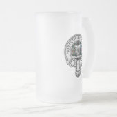 Clan Donnachaidh (Robertson) Crest & Dress Tartan Matglas Bierpul (Voorkant rechts)