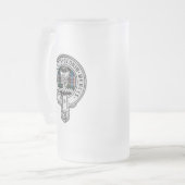 Clan Donnachaidh (Robertson) Crest & Dress Tartan Matglas Bierpul (Voorkant links)