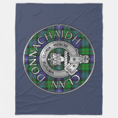 Clan Donnachaidh / Robertson Crest & Hunting Tarta Fleece Deken (Voorkant)