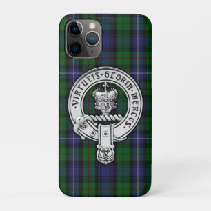 Clan Donnachaidh (Robertson) Crest /Hunting Tartan Case-Mate iPhone Case