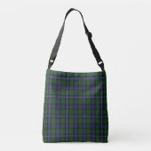 Clan Donnachaidh (Robertson) Crest /Hunting Tartan Crossbody Tas (Achterkant)