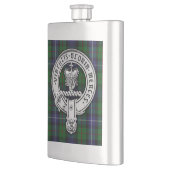 Clan Donnachaidh (Robertson) Crest /Hunting Tartan Flacon (Links)
