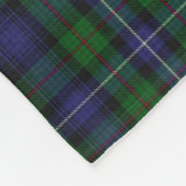Clan Donnachaidh (Robertson) Crest /Hunting Tartan Fleece Deken (Hoek)