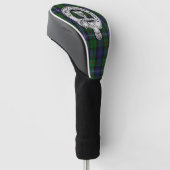 Clan Donnachaidh (Robertson) Crest /Hunting Tartan Golfheadcover (Schuin)