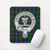 Clan Donnachaidh (Robertson) Crest /Hunting Tartan Muismat (Met muis)