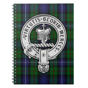 Clan Donnachaidh (Robertson) Crest /Hunting Tartan Notitieboek