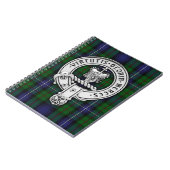 Clan Donnachaidh (Robertson) Crest /Hunting Tartan Notitieboek (Linkerzijde)