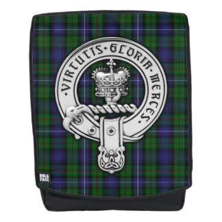Clan Donnachaidh (Robertson) Crest /Hunting Tartan Rugtassen