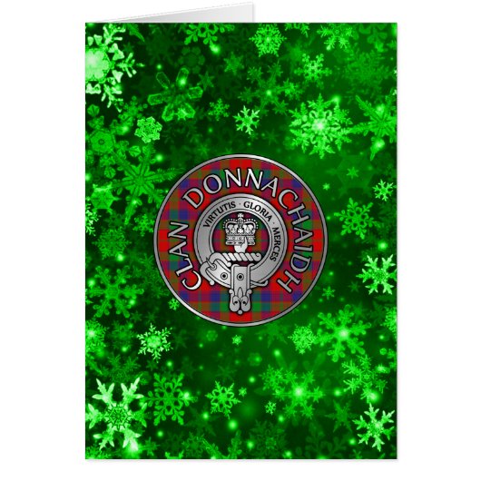 Clan Donnachaidh | Robertson Crest & Tartan (Voorkant)