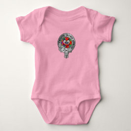 Clan Donnachaidh | Robertson Crest & Tartan Baby B Romper
