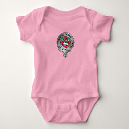Clan Donnachaidh | Robertson Crest & Tartan Baby B Romper