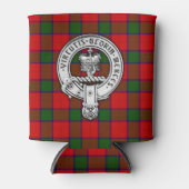 Clan Donnachaidh (Robertson) Crest & Tartan Blikjeskoeler (Voorkant)