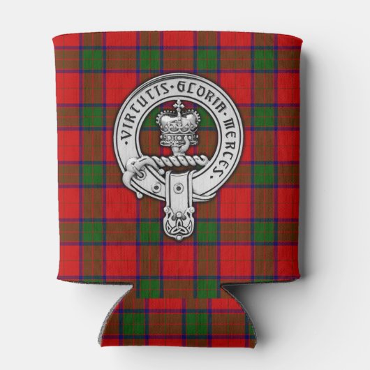 Clan Donnachaidh (Robertson) Crest & Tartan Blikjeskoeler (Achterkant)