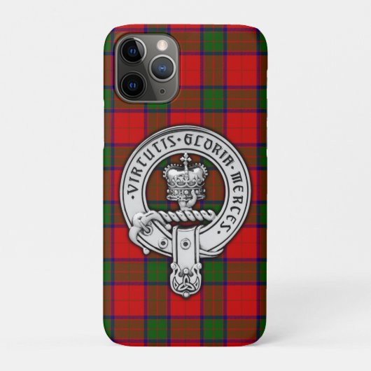Clan Donnachaidh (Robertson) Crest & Tartan Case-Mate iPhone Case (Achterkant)
