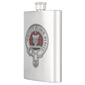 Clan Donnachaidh (Robertson) Crest & Tartan Flacon (Links)